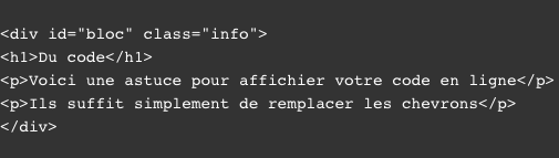 Du code source afficher en ligne - www.digitalneed.fr