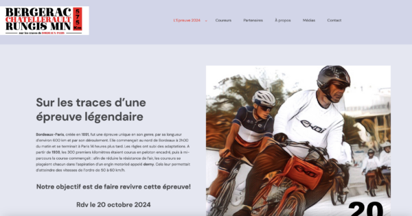 Site Web réalisé au cours d'une formation individuelle en création de sites Web avec Digitalneed Organisme de formation Qualiopi. Voir le site : bergeracchatelleraultrungis.fr